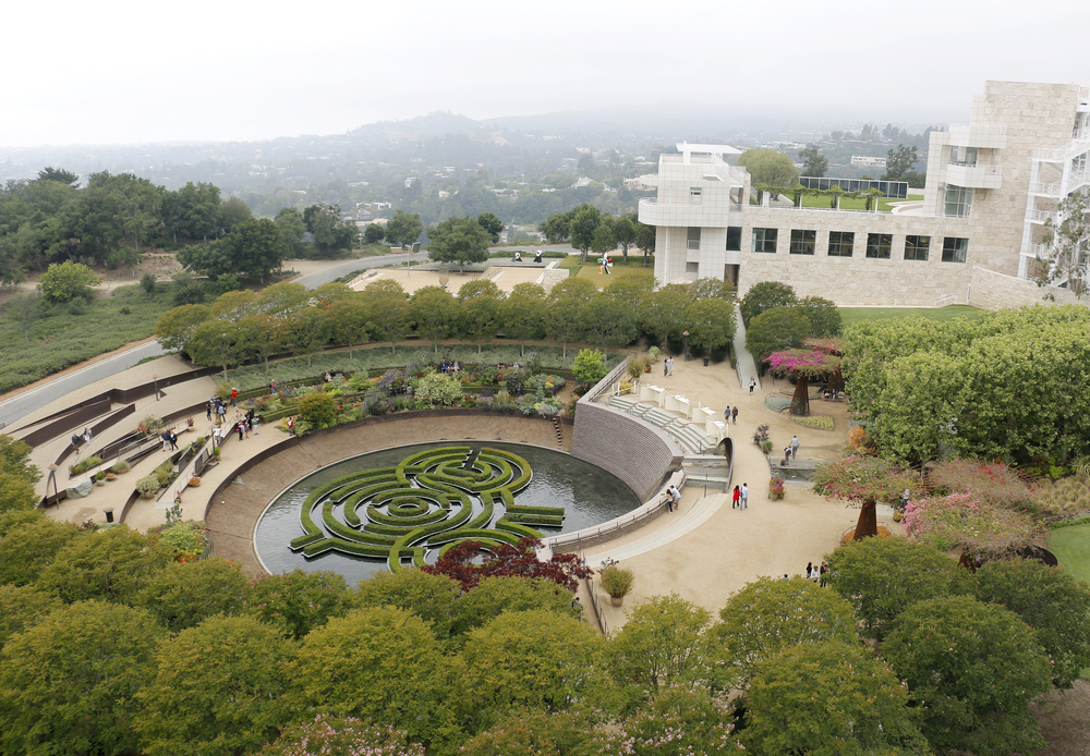 The,Getty,Center,In,Los,Angeles,,Usa,On,May,2017.