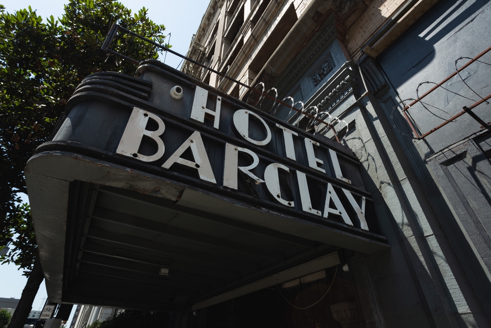 Los,Angeles,,California,-,August,21,,2020:,The,Hotel,Barclay