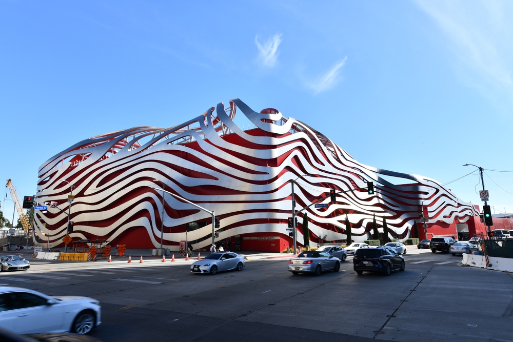 Los,Angeles,,Usa,-,March,1,,2022:,Petersen,Automotive,Museum,