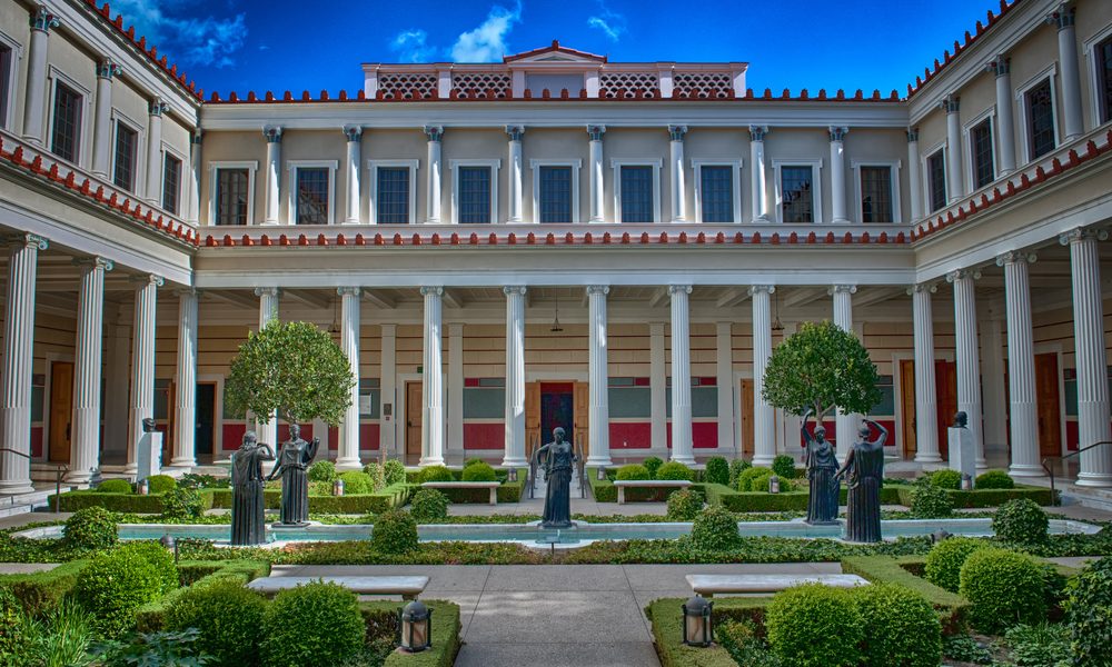 Los,Angeles,,Usa,-,October,4:,The,Famous,Getty,Villa